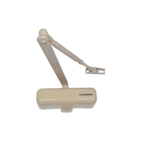 Ultra Hardware Products Ultra Hardware Door Closer Parallel Arm - Ivory 16114